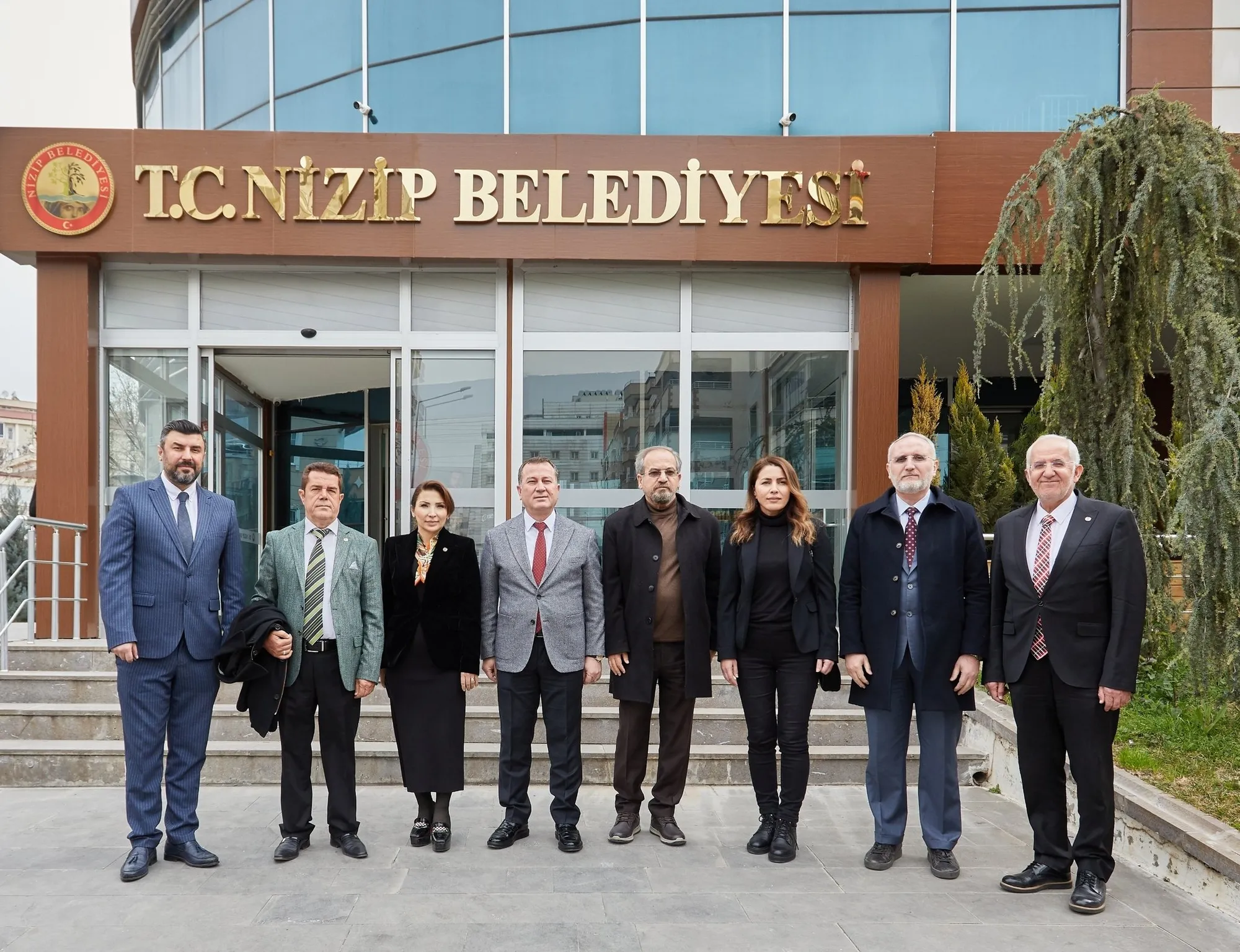 GGC'DEN NİZİP BELEDİYE BAŞKANI ALİ DOĞAN'A ZİYARET 