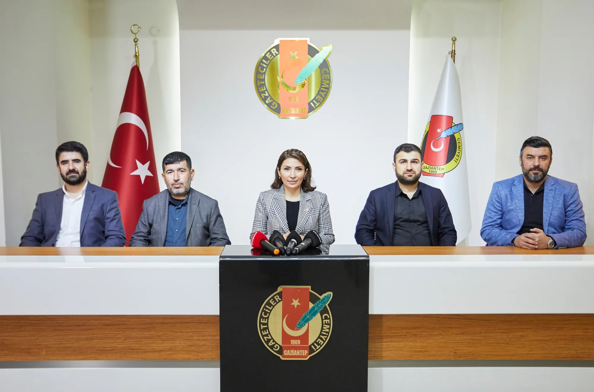 Peygamber Sevdalıları Gaziantep Gazeteciler Cemiyeti'ni ziyaret etti 
