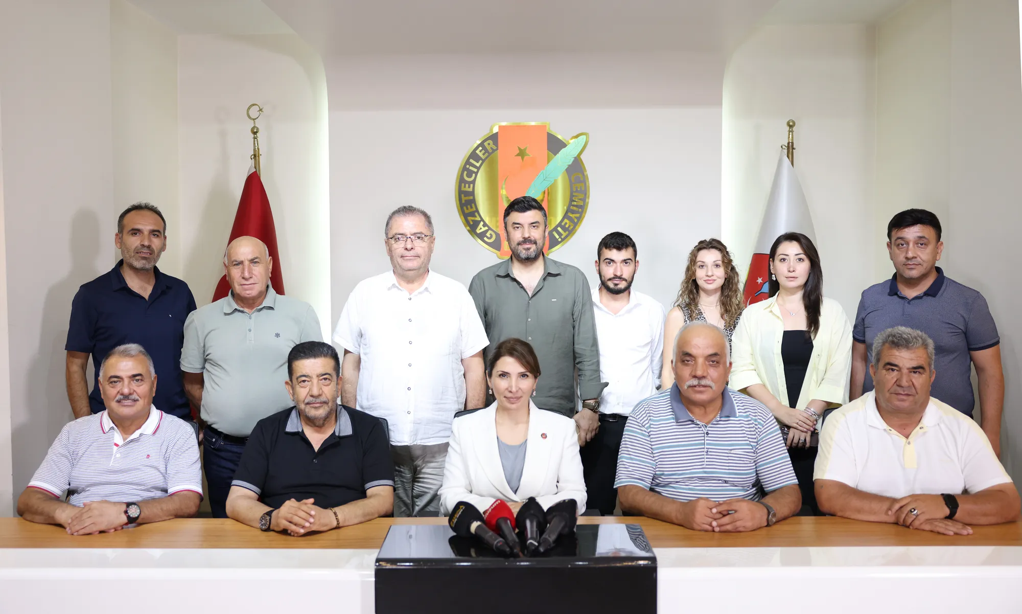 Gaziantep Gazeteciler Cemiyeti ASKF heyetini ağırladı